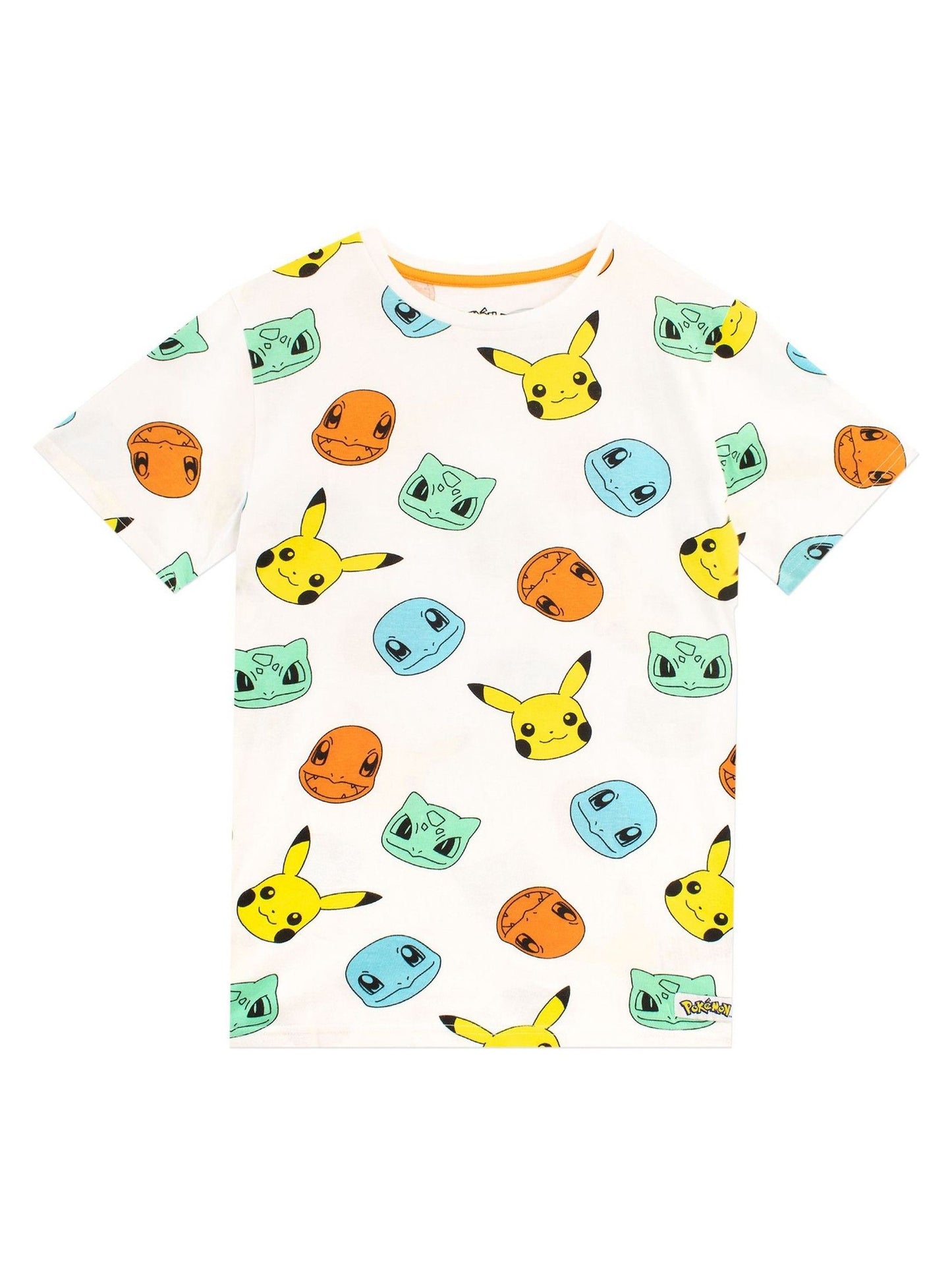 Dsiney Kidz - Character Green Pokémon 2 Multipack Short Sleeve 100% Cotton T-Shirt image 4