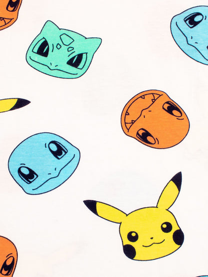 Dsiney Kidz - Character Green Pokémon 2 Multipack Short Sleeve 100% Cotton T-Shirt image 5