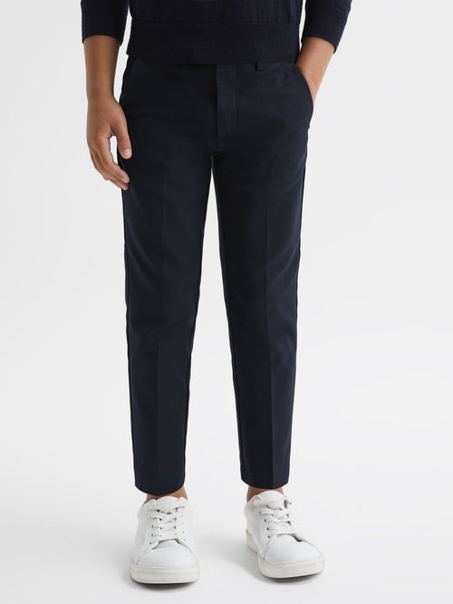 Reiss Navy Eastbury Slim Fit Chinos image 1