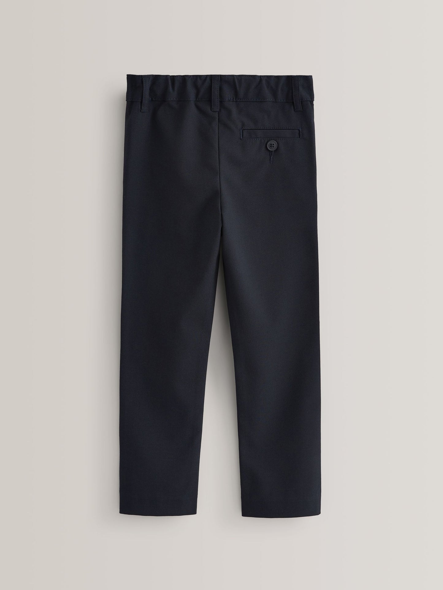 Dsiney Kidz - Navy Slim Waist Skinny Leg School Formal Trousers (3-17yrs) image 2