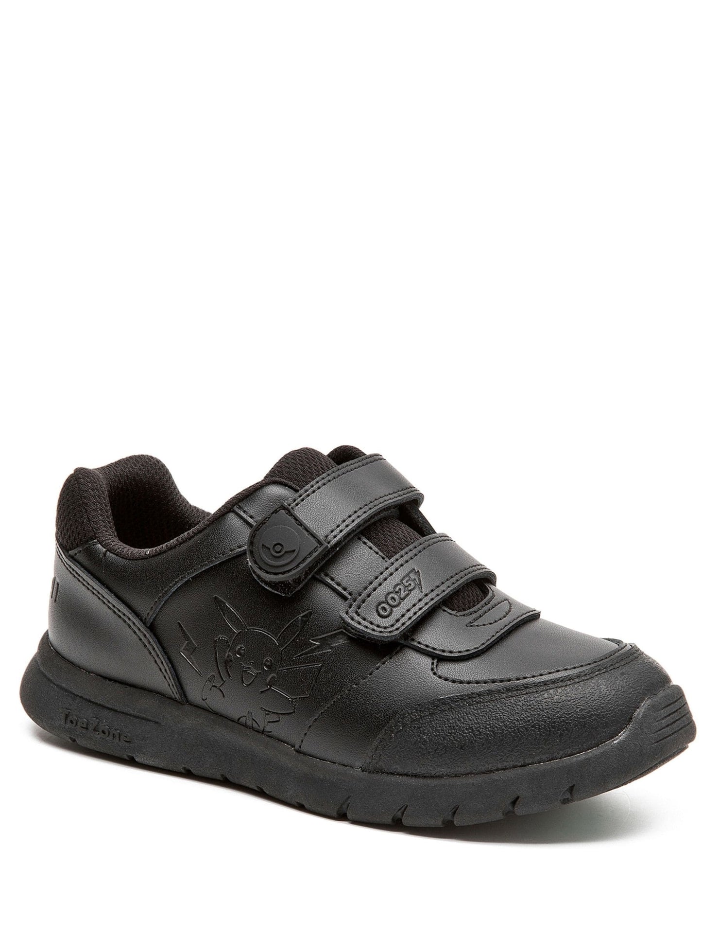 Toezone Black Pokemon Character Rip Tape School Shoes image 3