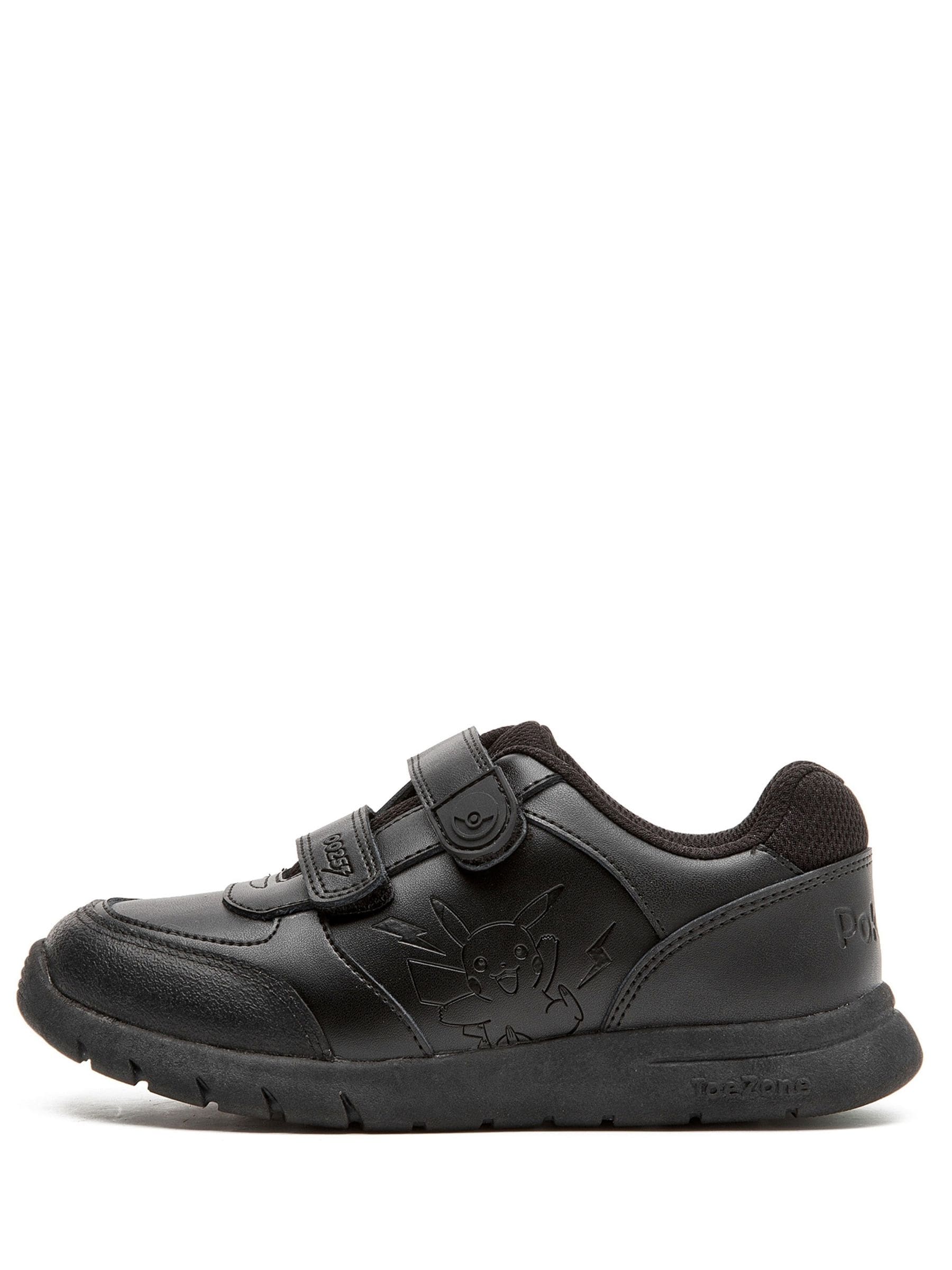 Toezone Black Pokemon Character Rip Tape School Shoes image 4