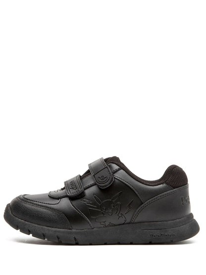 Toezone Black Pokemon Character Rip Tape School Shoes image 4