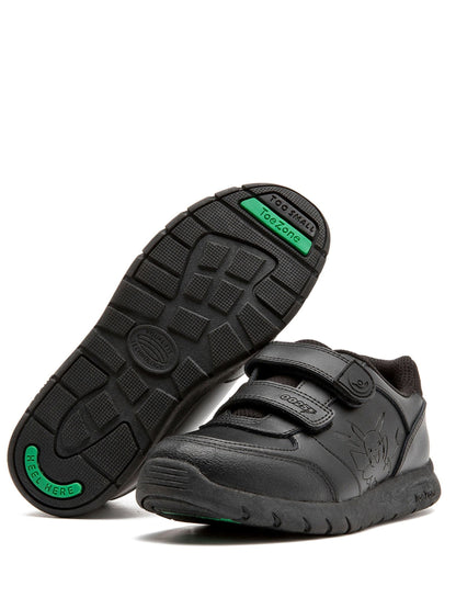 Toezone Black Pokemon Character Rip Tape School Shoes image 5