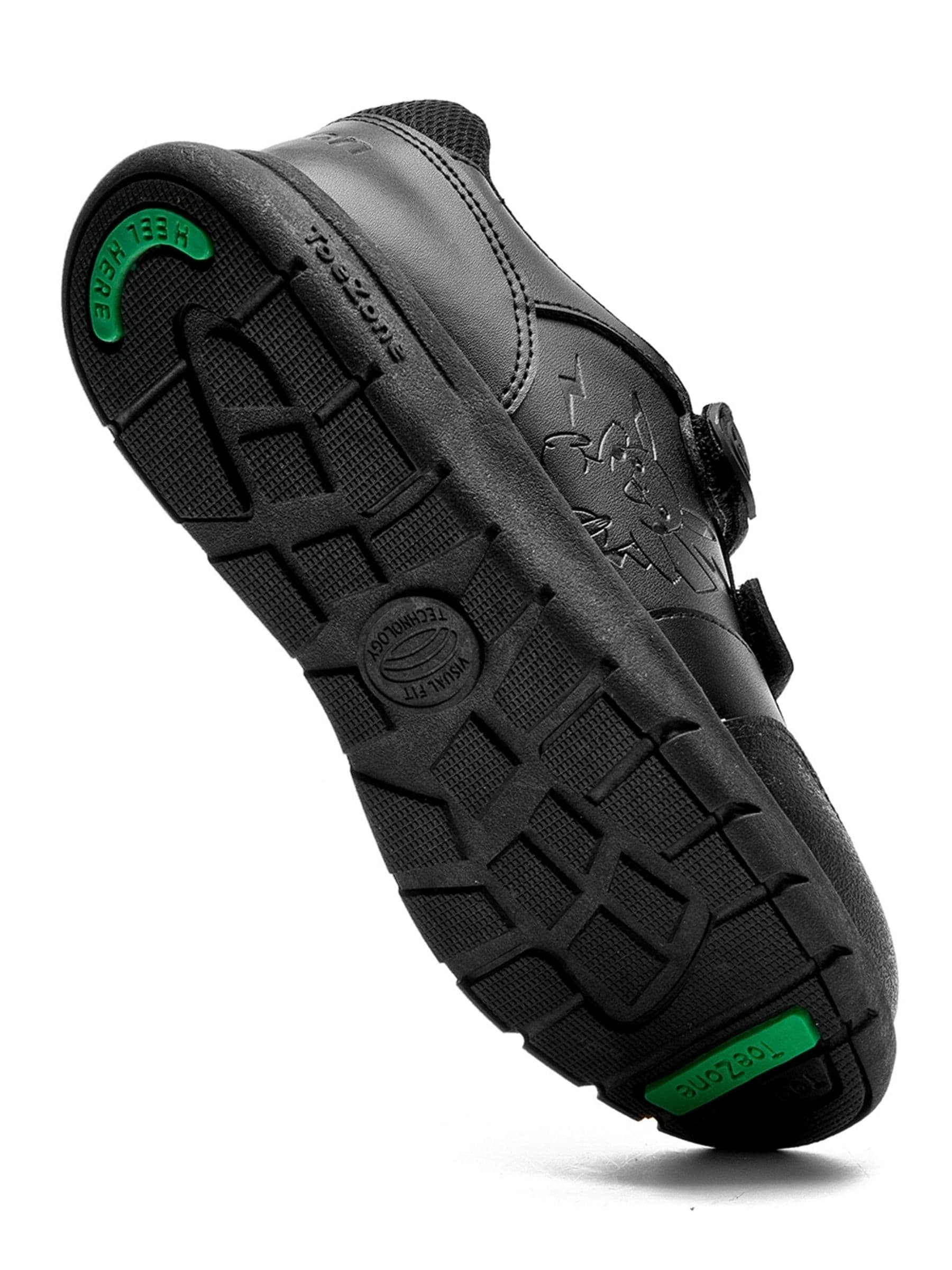 Toezone Black Pokemon Character Rip Tape School Shoes image 8