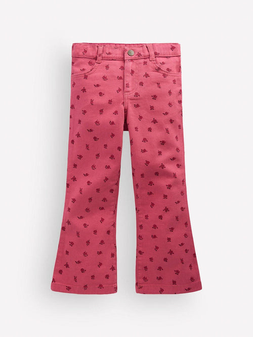 Dsiney Kidz - Boden Red Kick Flare Jeans image 1