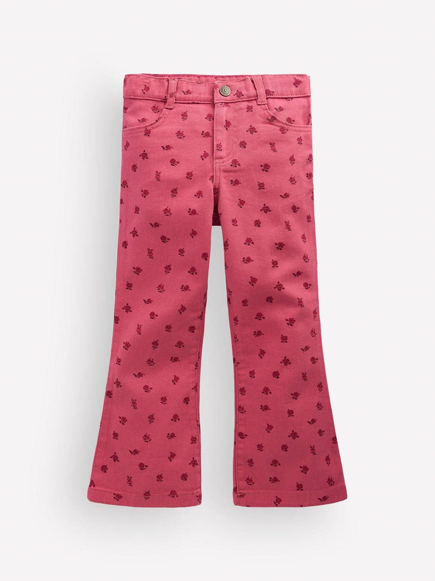 Dsiney Kidz - Boden Red Kick Flare Jeans image 1