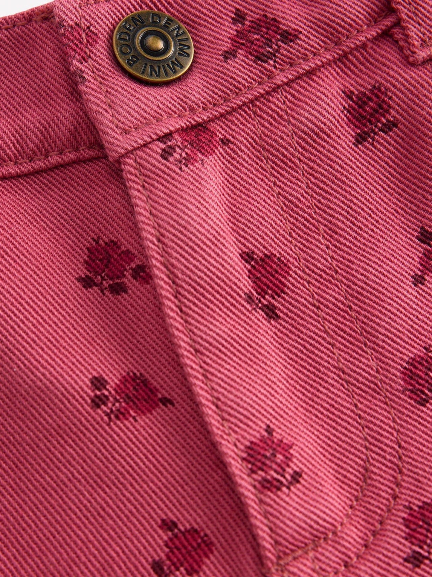 Dsiney Kidz - Boden Red Kick Flare Jeans image 3