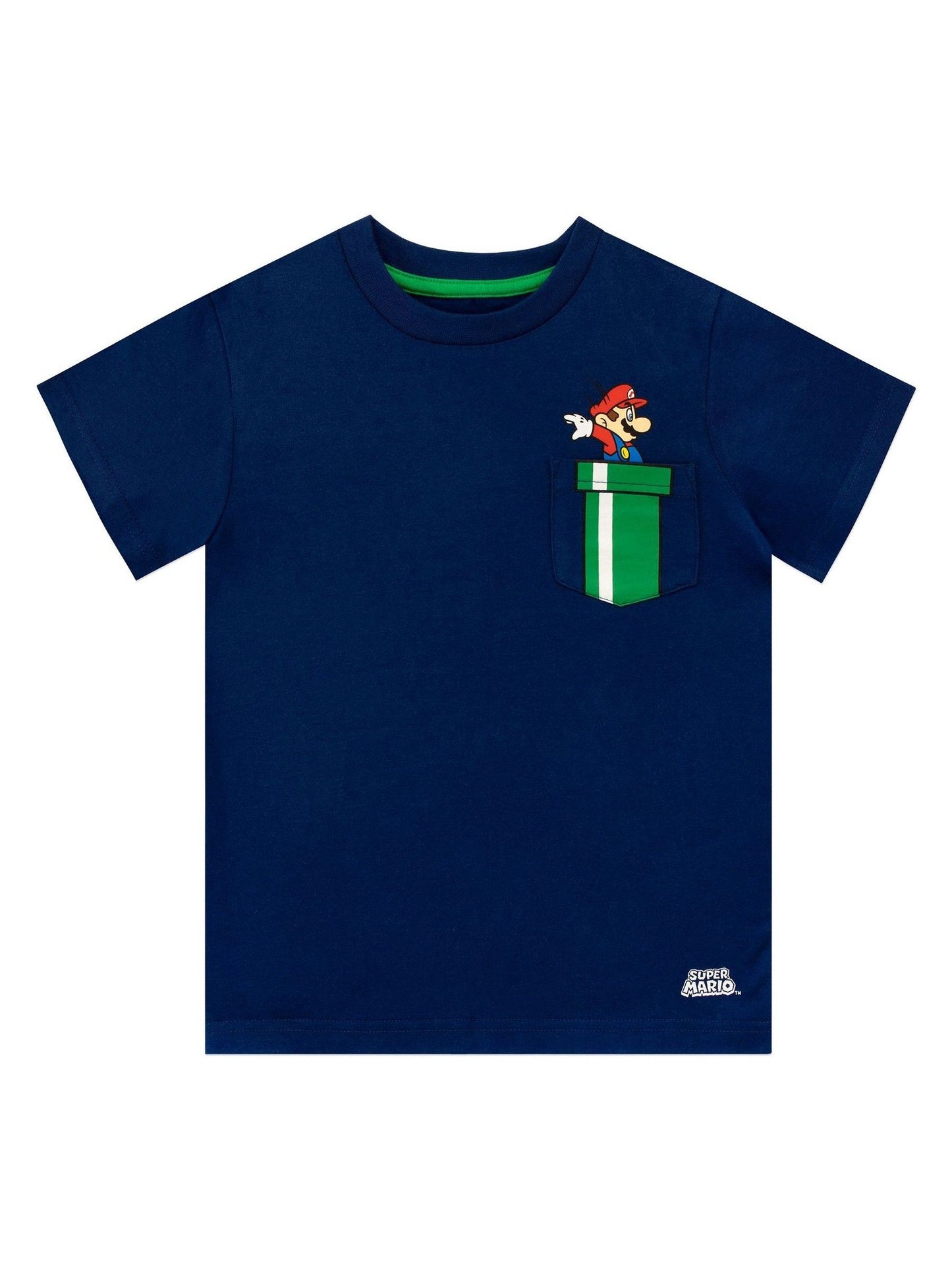 Character Blue Super Mario 100% Cotton T-Shirt image 3