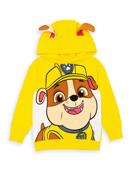Dsiney Kidz - Vanilla Underground Yellow Paw Patrol Character 100% Cotton Hoodie image 1