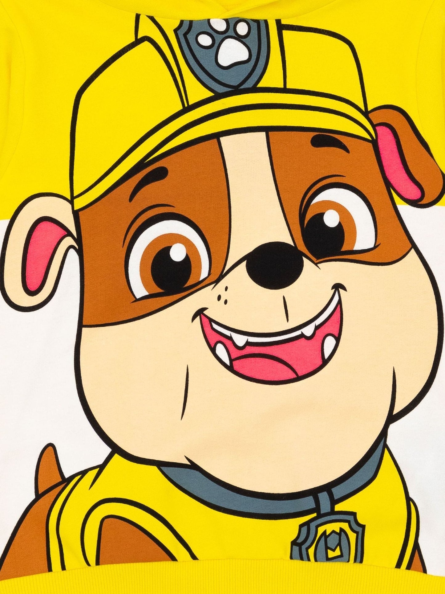 Dsiney Kidz - Vanilla Underground Yellow Paw Patrol Character 100% Cotton Hoodie image 3