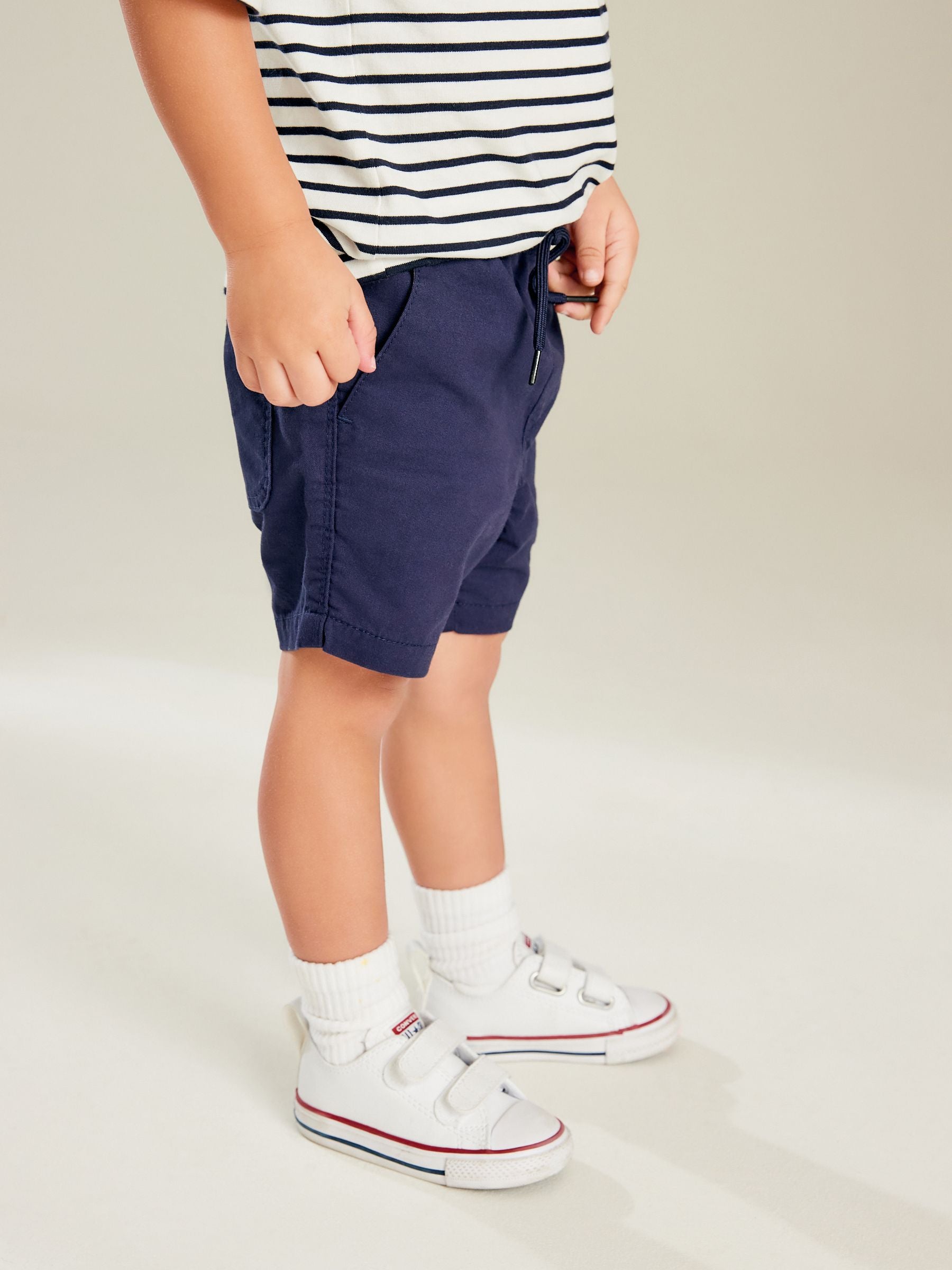 Dsiney Kidz - Navy Blue Pull On Shorts (3mths-7yrs) image 2
