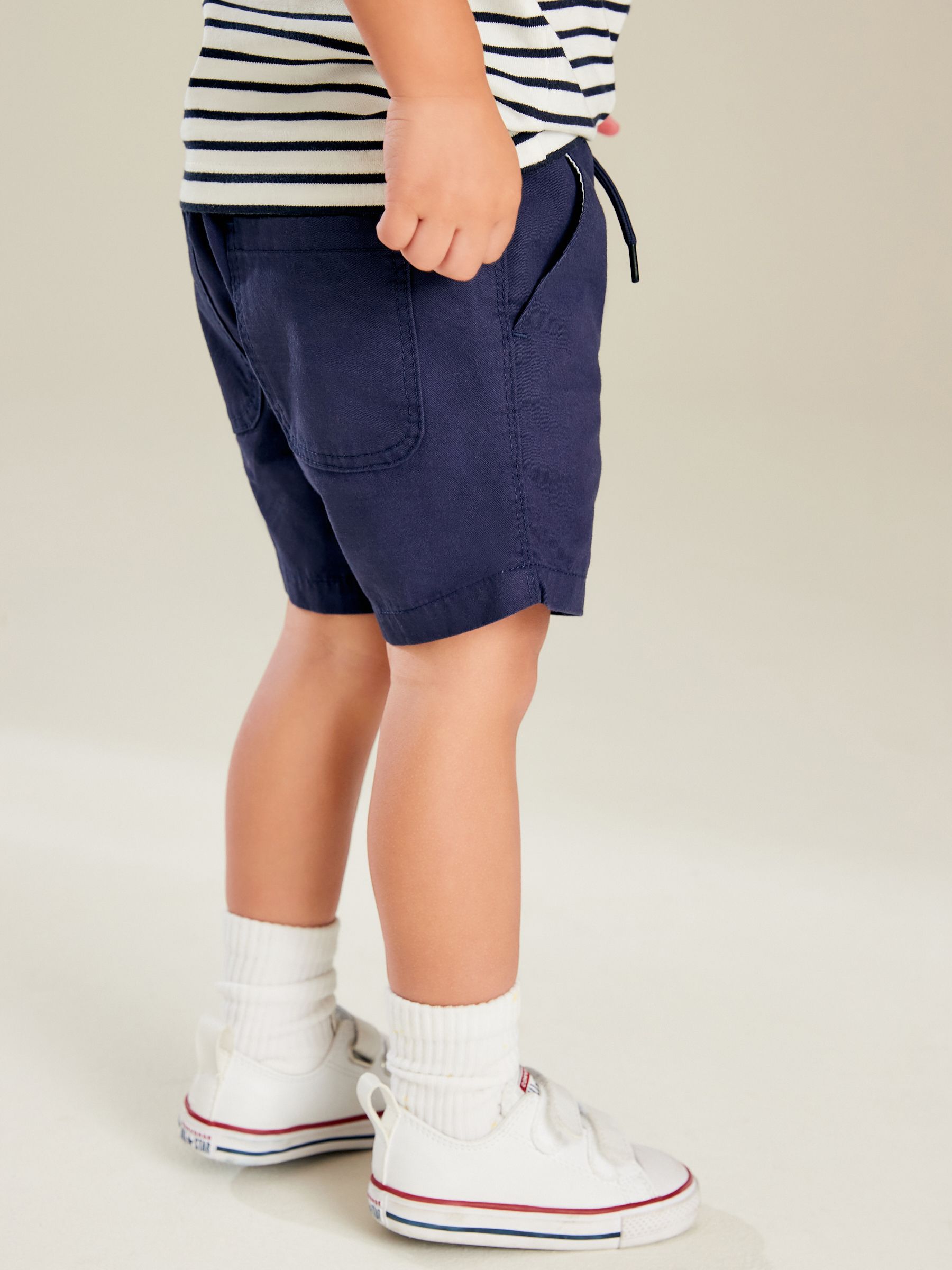 Dsiney Kidz - Navy Blue Pull On Shorts (3mths-7yrs) image 3