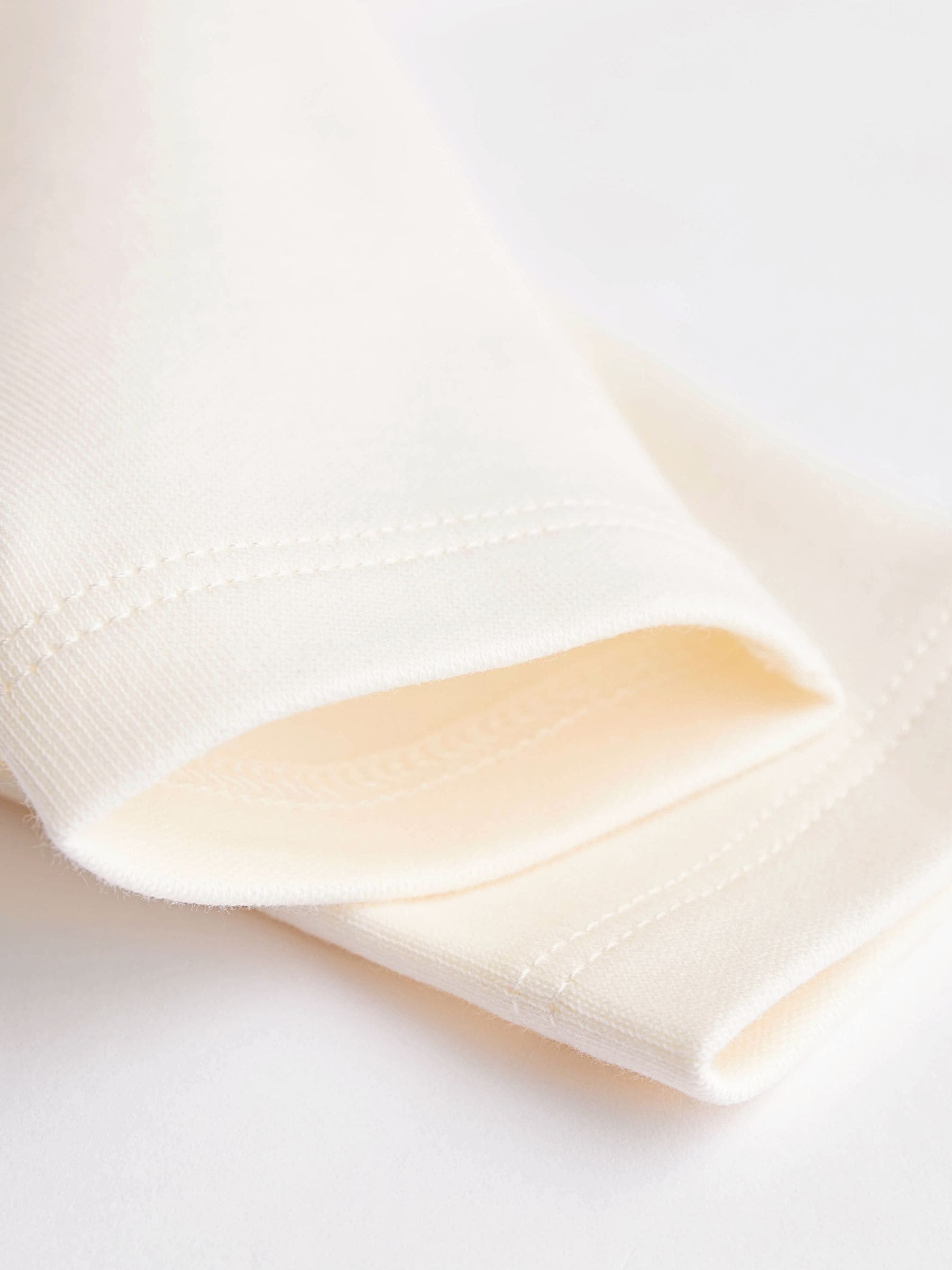 Cream Essential Baby Long Sleeve Bodysuits 5 Pack image 7