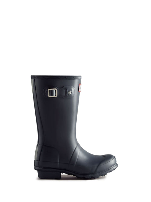 Hunter Navy Big Kids Original Wellies image 1