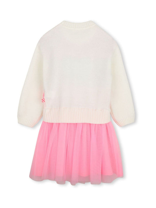 Dsiney Kidz - Billieblush Pink Bi-material Dress image 2