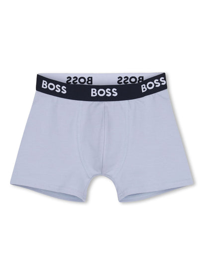 Dsiney Kidz - BOSS Blue/Navy/Grey Boxers 3 Pack image 4