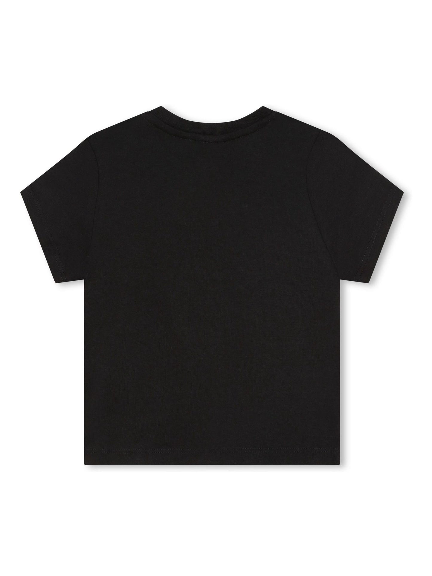 Dsiney Kidz - BOSS Black Cotton Jersey Short Sleeve T-Shirt image 2