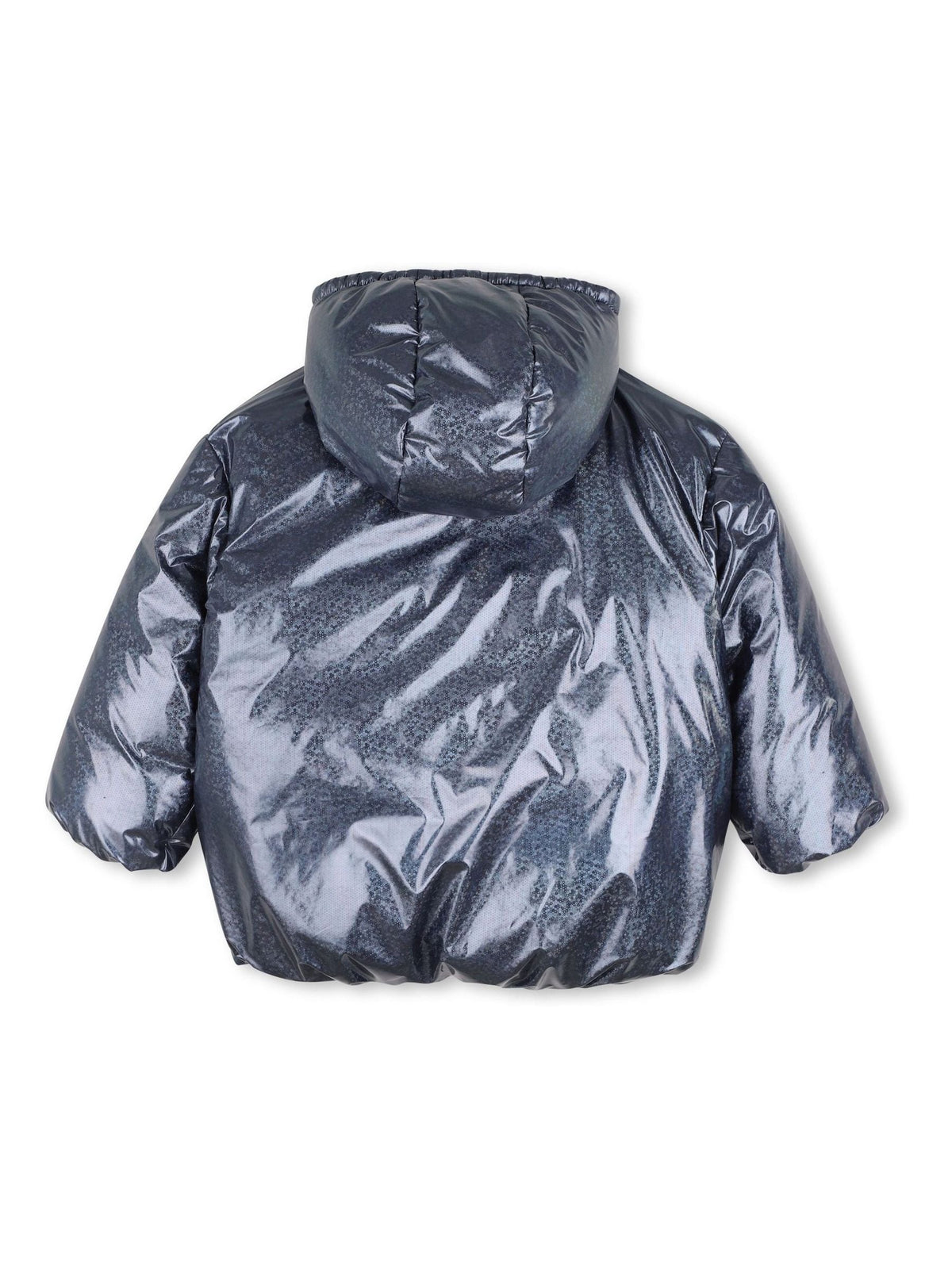 Dsiney Kidz - Billieblush Blue Hooded Puffer Jacket image 2