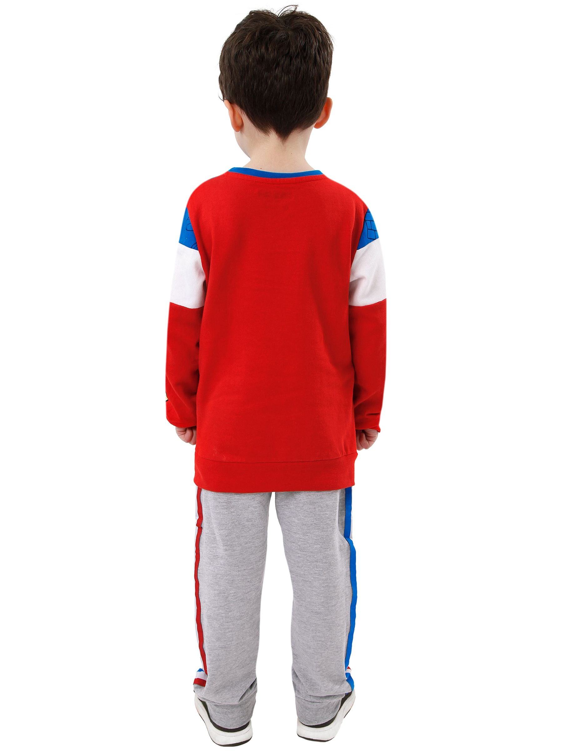 Dsiney Kidz - Character Orange/Grey 100% Cotton Super Mario Joggers Set image 5