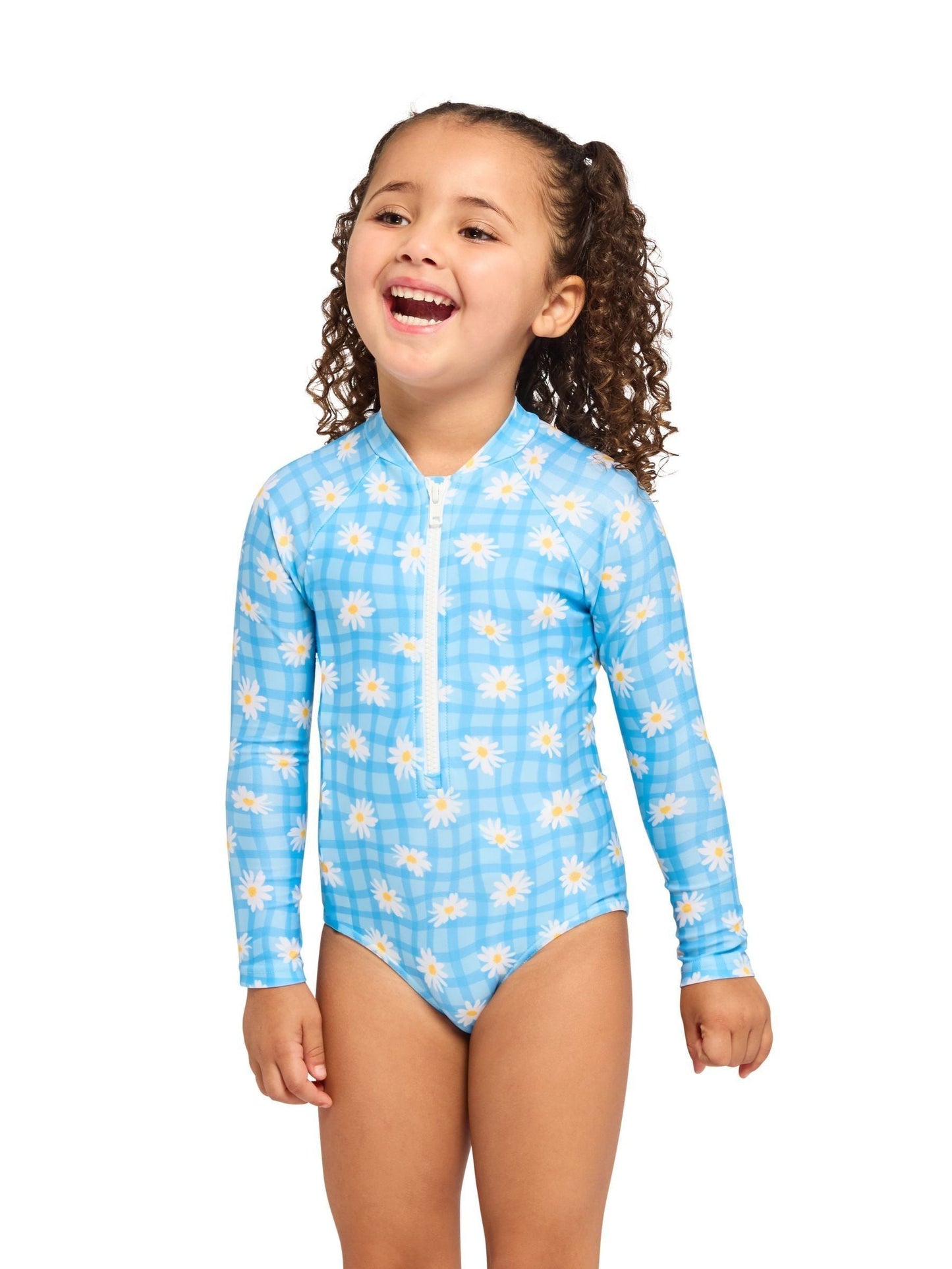 Dsiney Kidz - Zoggs Blue Kids Girls Paddle Swimsuit image 1
