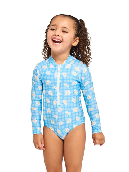 Dsiney Kidz - Zoggs Blue Kids Girls Paddle Swimsuit image 1