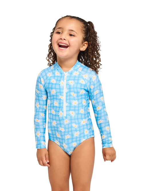 Dsiney Kidz - Zoggs Blue Kids Girls Paddle Swimsuit image 1