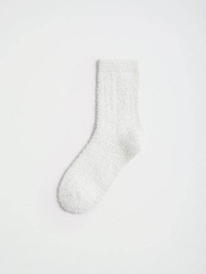 Lipsy Chocolate Brown Soft Eyelash Slipper Socks 2 Pack - image 2