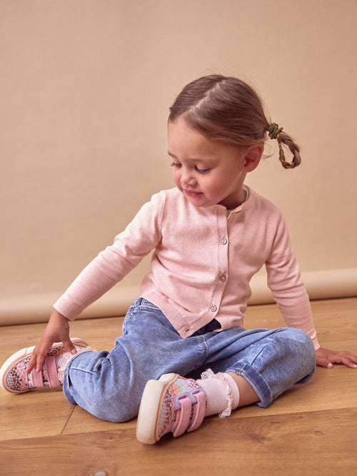 Dsiney Kidz - Pink Marl Cardigan (3mths-10yrs) image 1