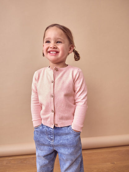 Dsiney Kidz - Pink Marl Cardigan (3mths-10yrs) image 2