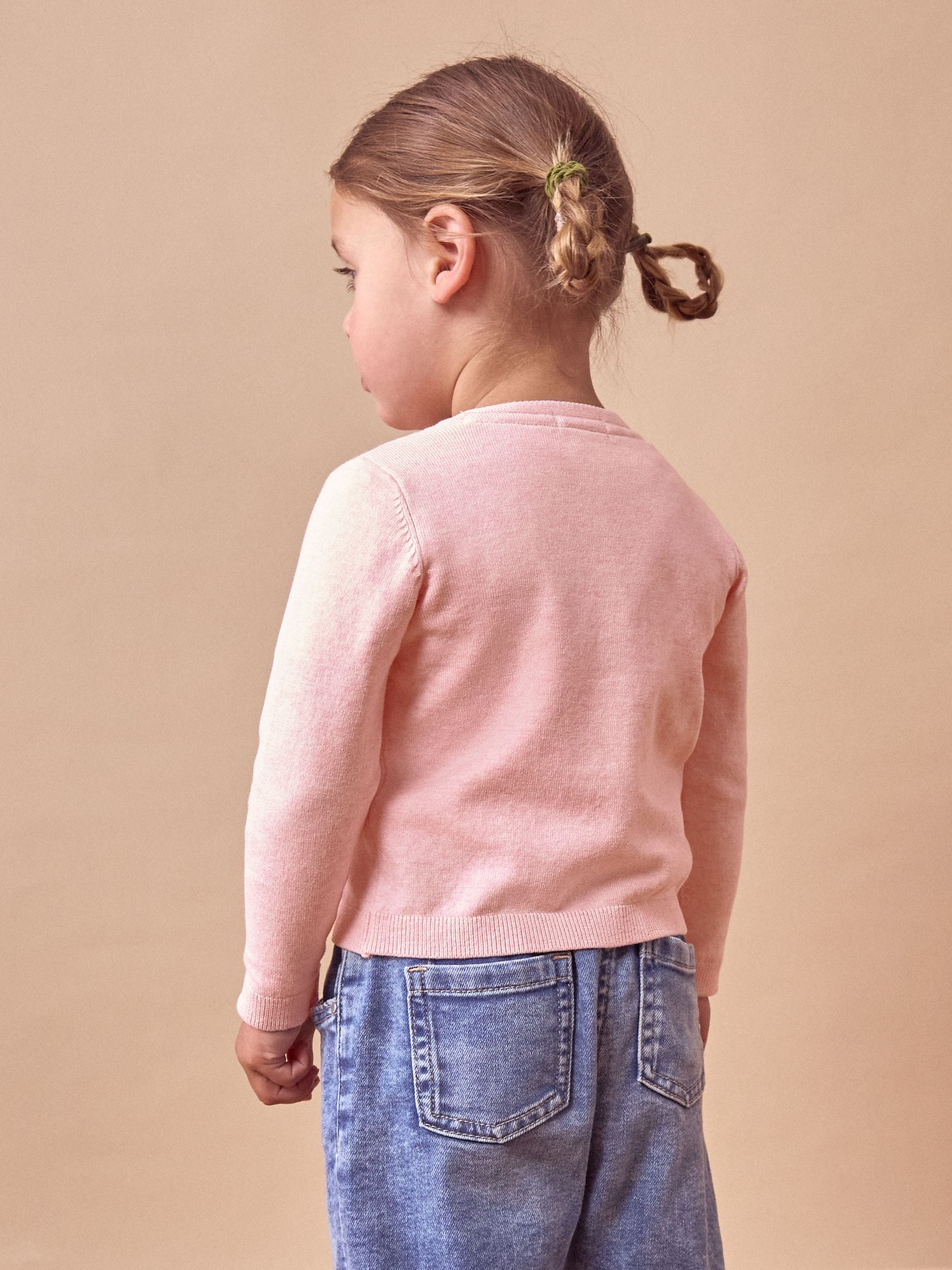 Dsiney Kidz - Pink Marl Cardigan (3mths-10yrs) image 3