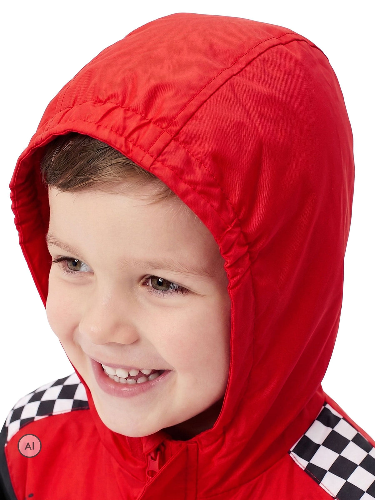 Character Red Disney Cars Lightning McQueen Puddlesuit - image 6