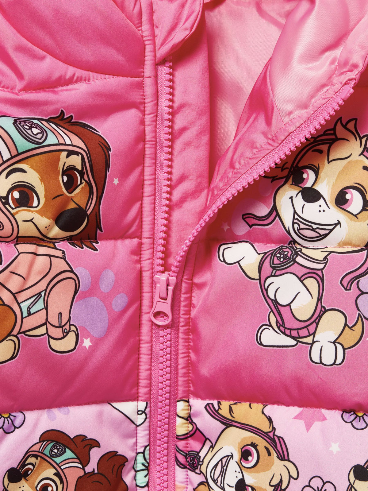 Character Pink PAW Patrol Puffer Skye & Liberty Jacket - image 10