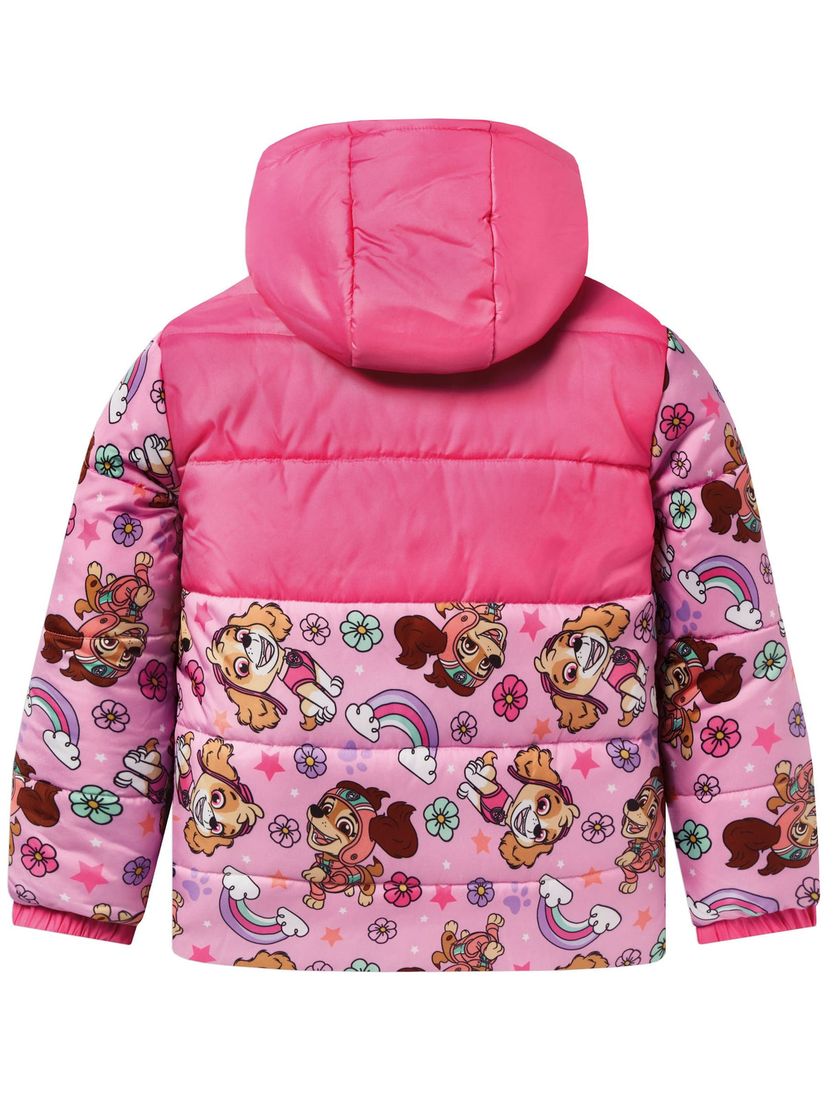 Character Pink PAW Patrol Puffer Skye & Liberty Jacket - image 9