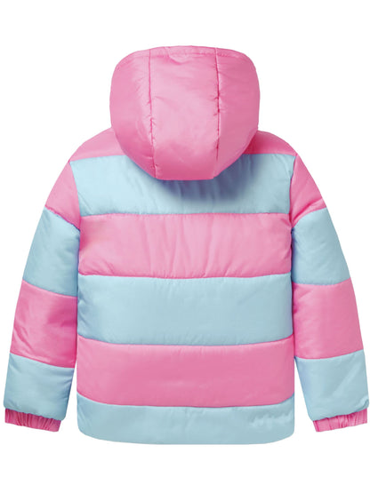 Character Pink Disney Lilo & Stitch Puffer Stitch And Angel Jacket - image 9