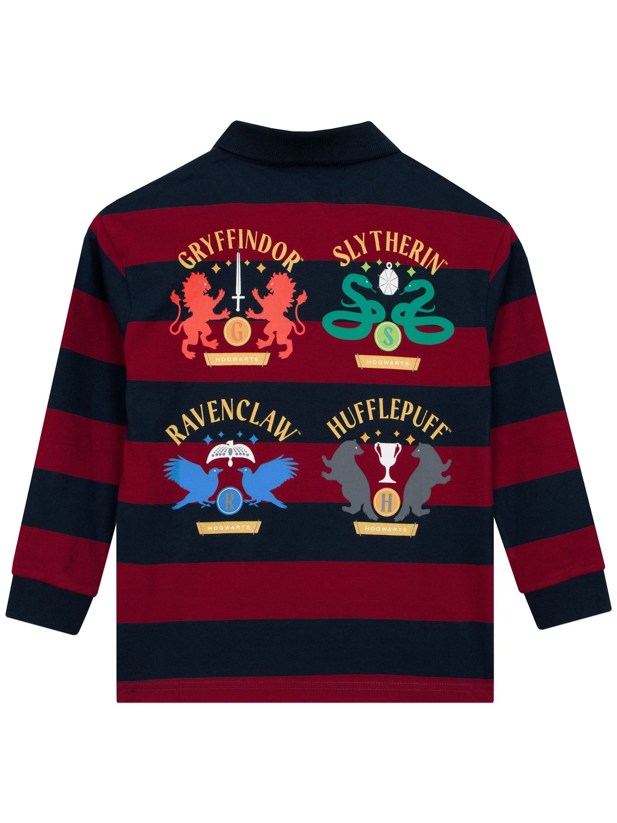 Character Red Harry Potter Hogwarts Rugby Shirt - image 10