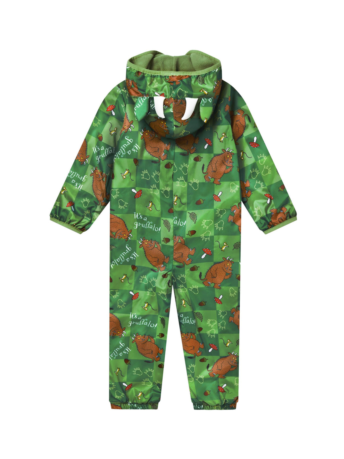 Character Green The Gruffalo 3D Ears & Horns Puddlesuit - image 8