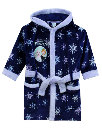 Character Purple Disney Frozen Anna & Elsa Dressing Gown - image 4