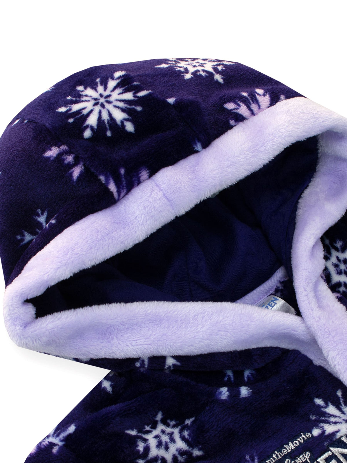 Character Purple Disney Frozen Anna & Elsa Dressing Gown - image 5