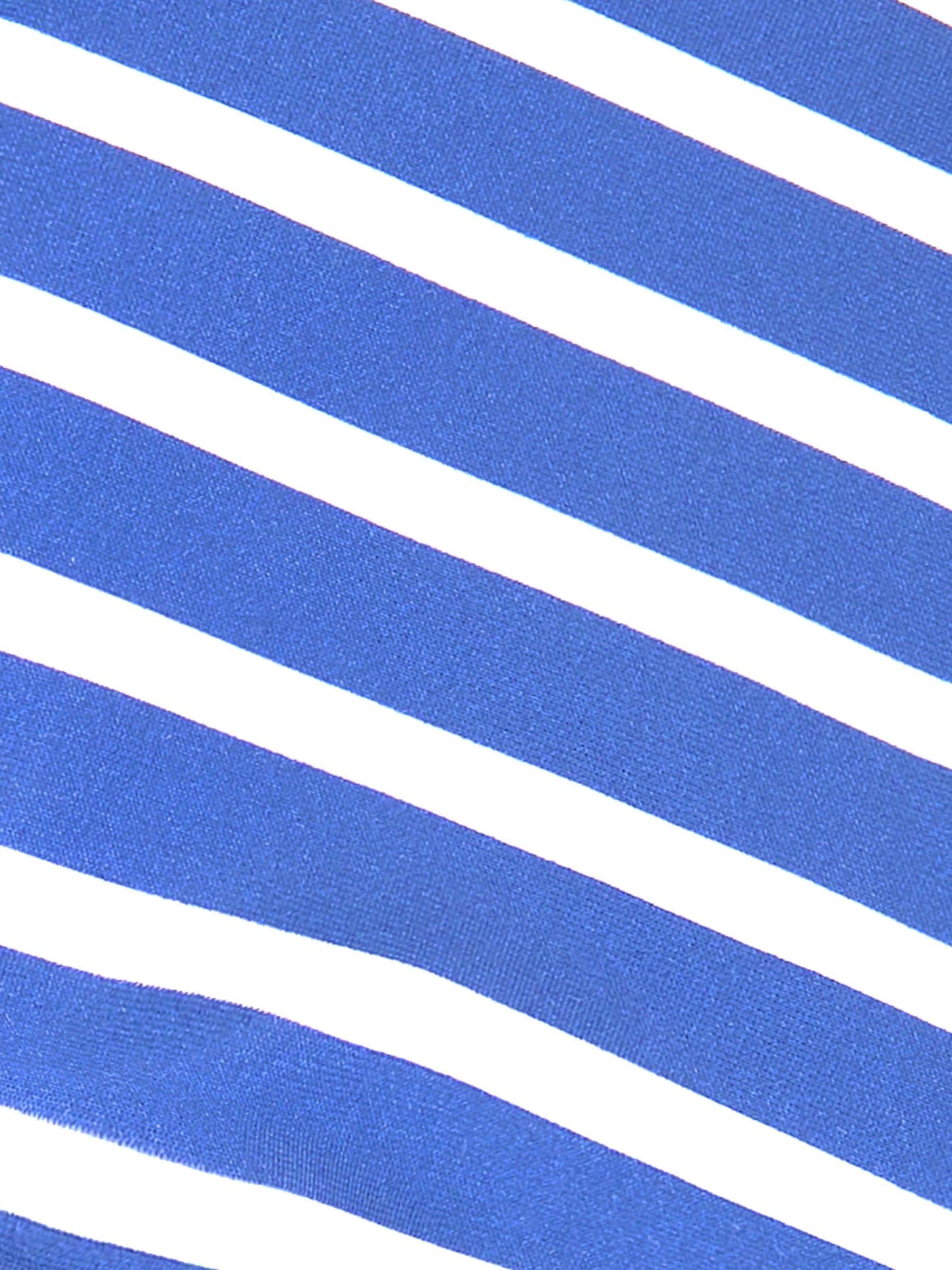 JoJo Maman Bébé Blue Stripe UV Sun Protection Swim Hat image 3