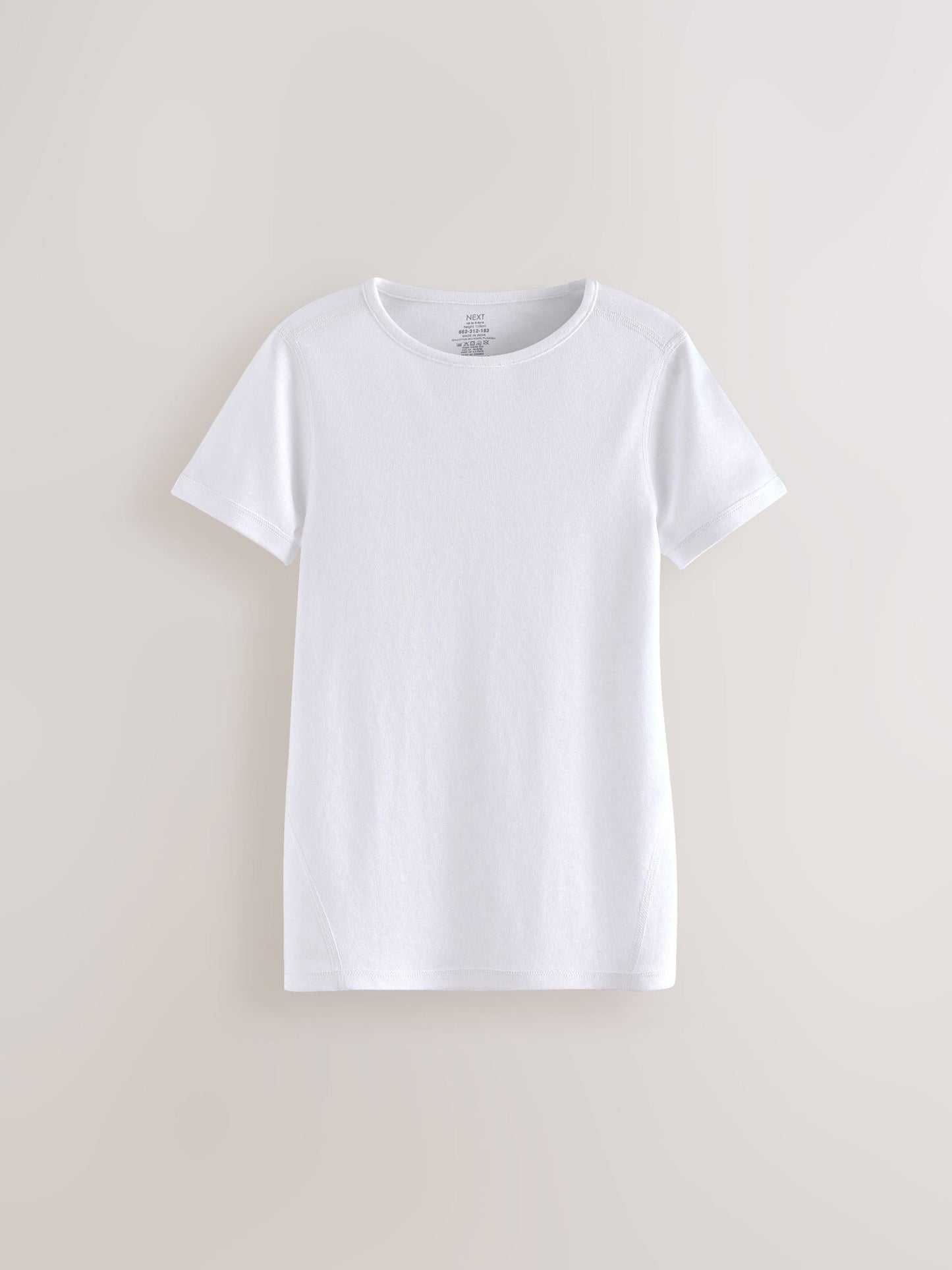 White Kind to Skin T-Shirts 2 Pack (12mths-12yrs) image 3