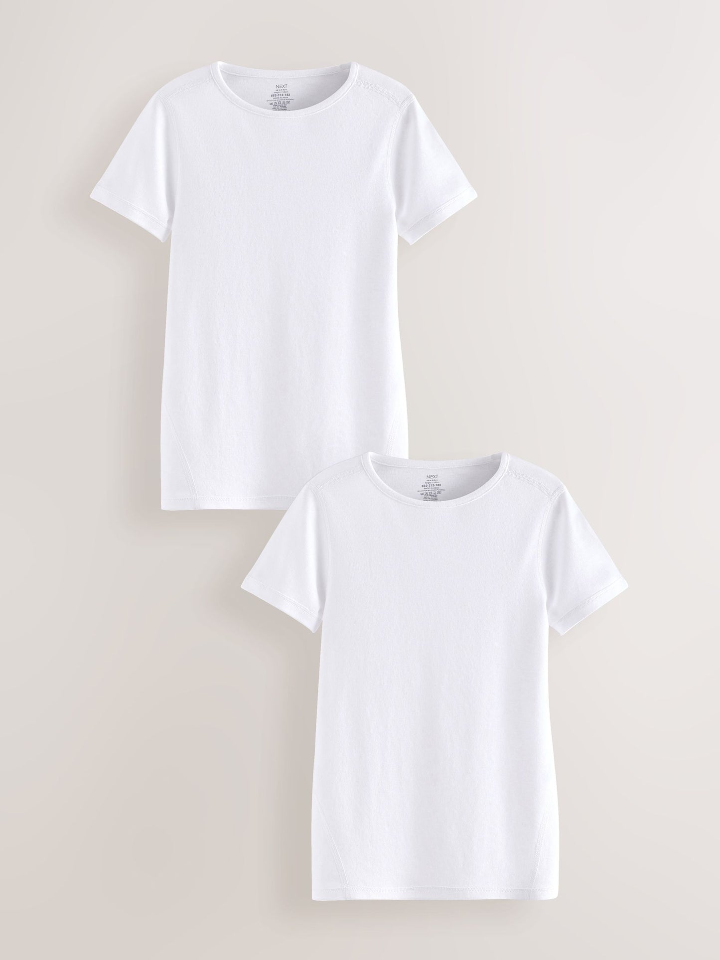 Dsiney Kidz - White Kind to Skin T-Shirts 2 Pack (12mths-12yrs) image 1