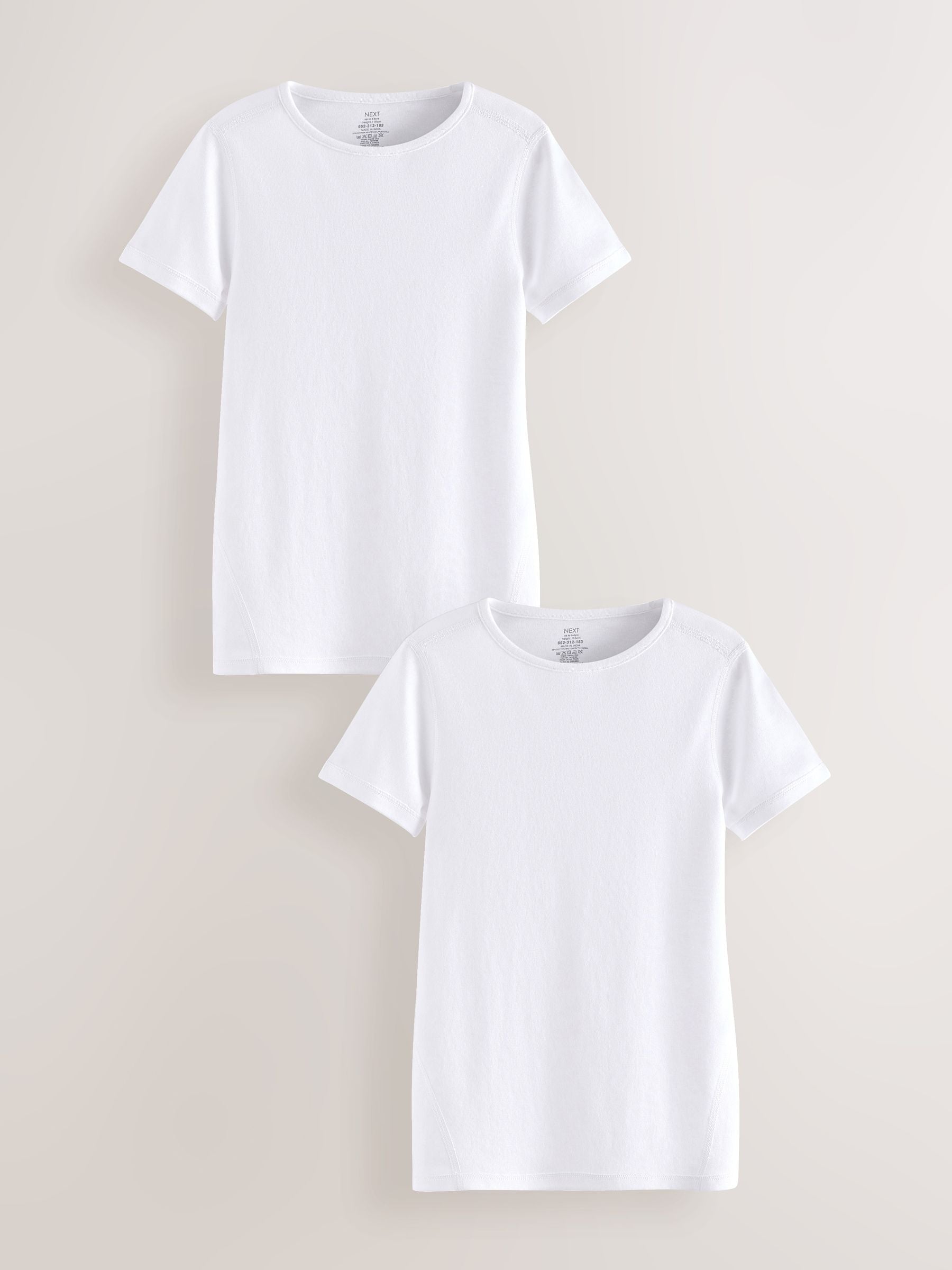 Dsiney Kidz - White Kind to Skin T-Shirts 2 Pack (12mths-12yrs) image 1