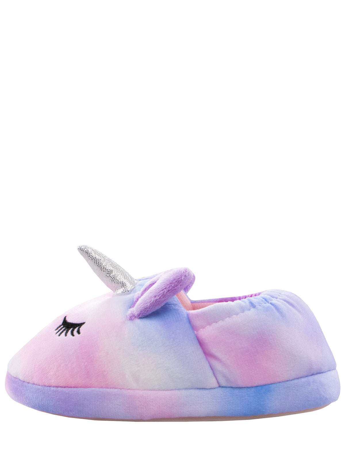 Harry Bear Pink Tie Dye Unicorn 3D Horn & Ears Slippers - image 4