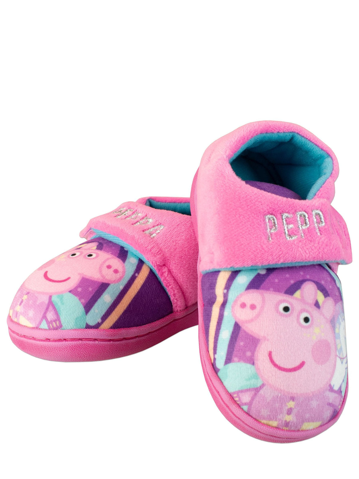 Character Pink Peppa Pig Unicorn Slippers - image 1