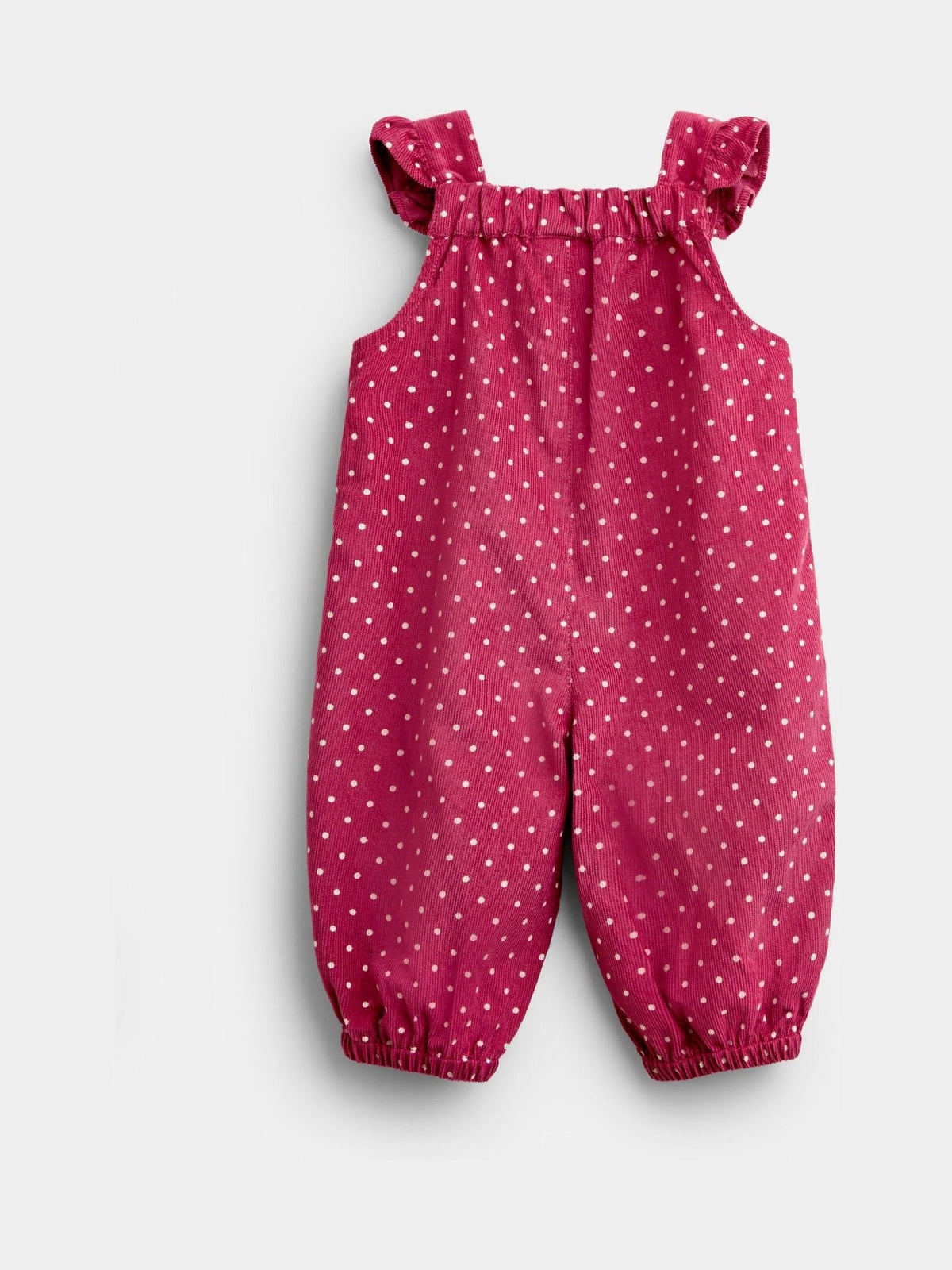 Dsiney Kidz - Jojo Maman Bébé Dusky Pink Duck Appliqué Cord Dungarees & Top Set image 5