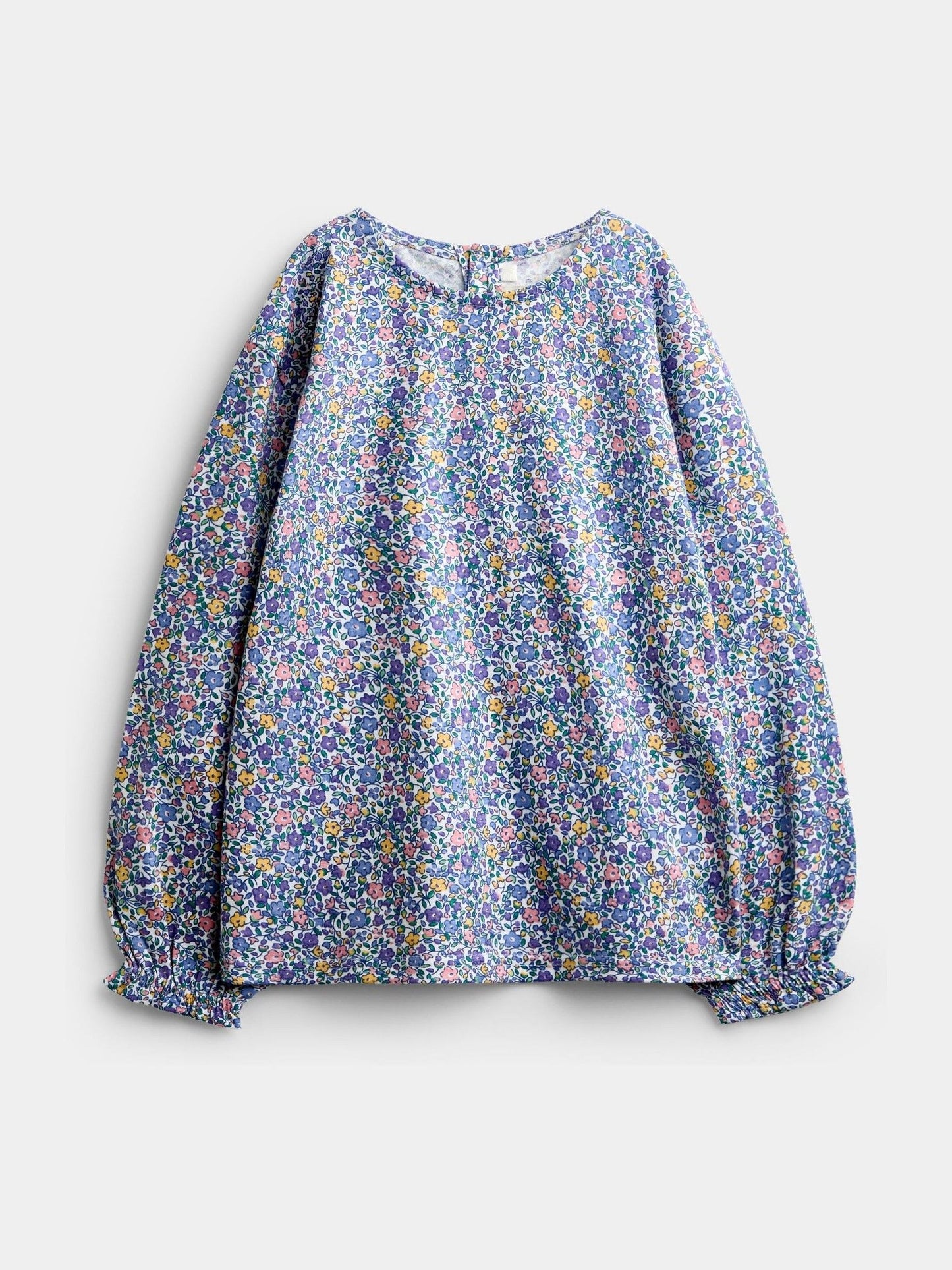 Dsiney Kidz - JoJo Maman Bébé Navy Blue Butterfly 3-Pack Long Sleeve T-Shirts image 4