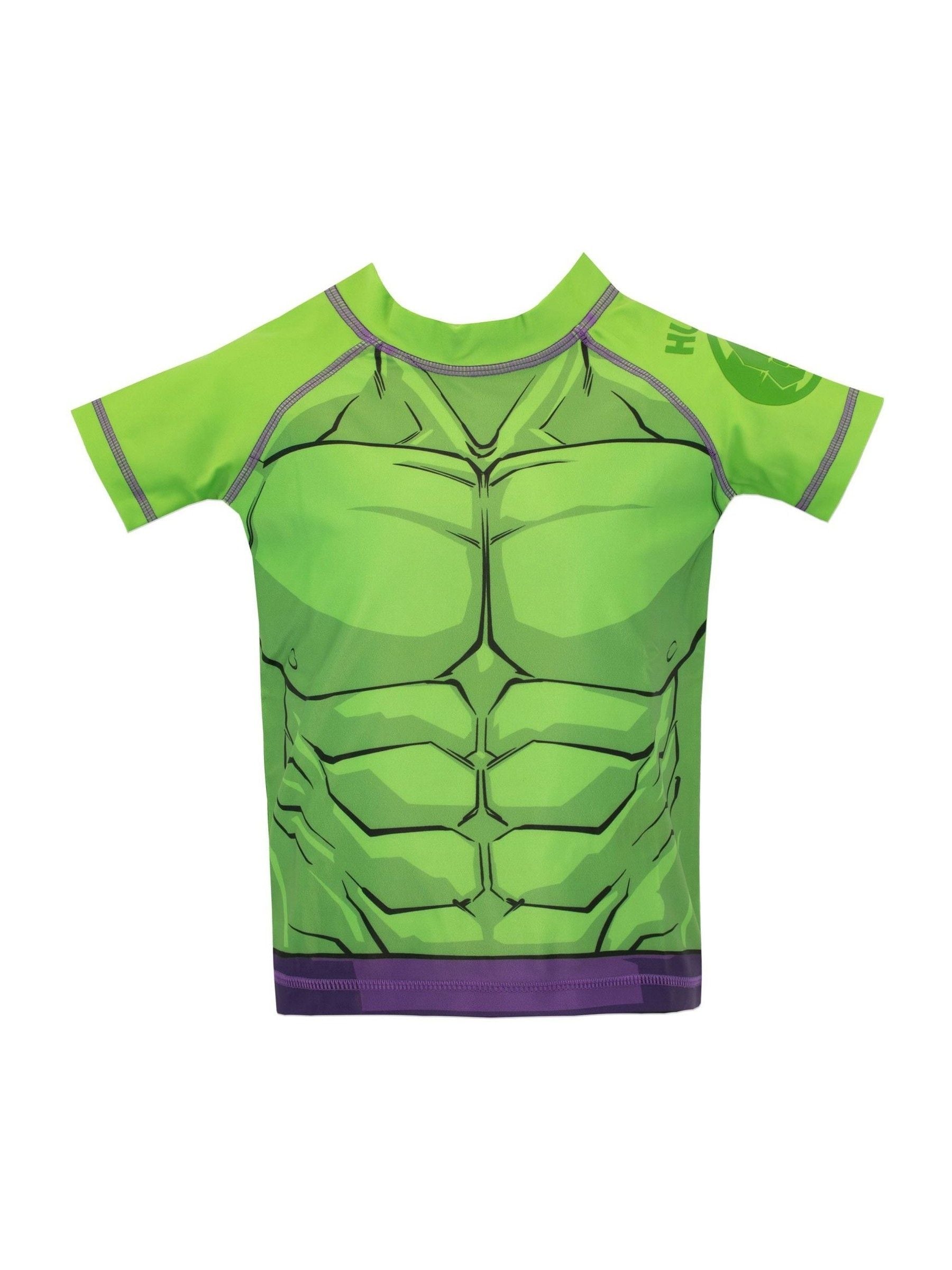 Character Green Marvel Hulk Swim Set image 2