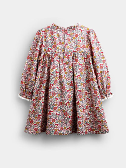 JoJo Maman Bébé Cherry Floral Smocked Dress - image 2