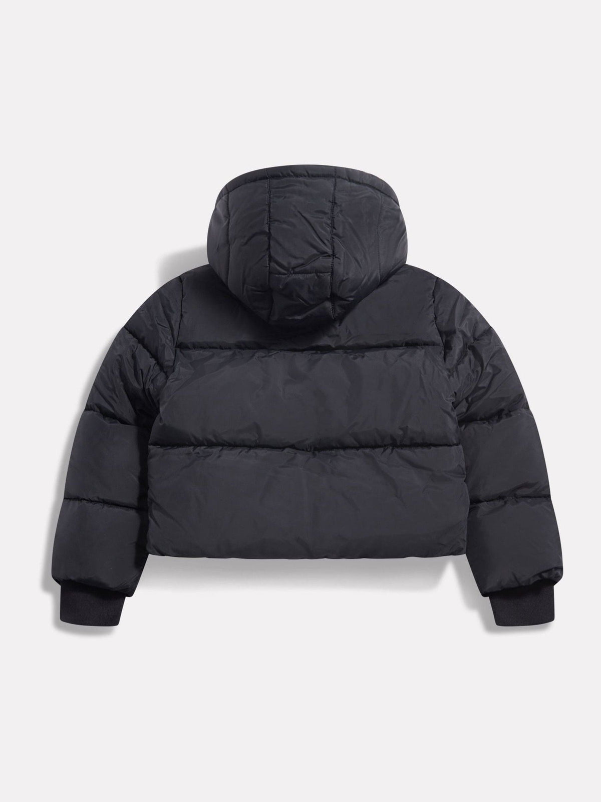 New Balance Black Wide Baffle Puffer Coat - image 2